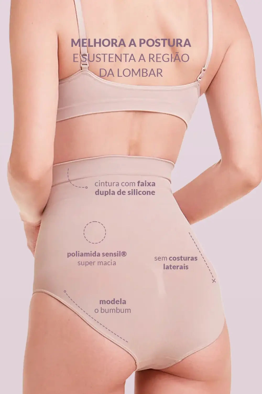 Bombacha Modeladora Abdominal Afina la cintura 50041